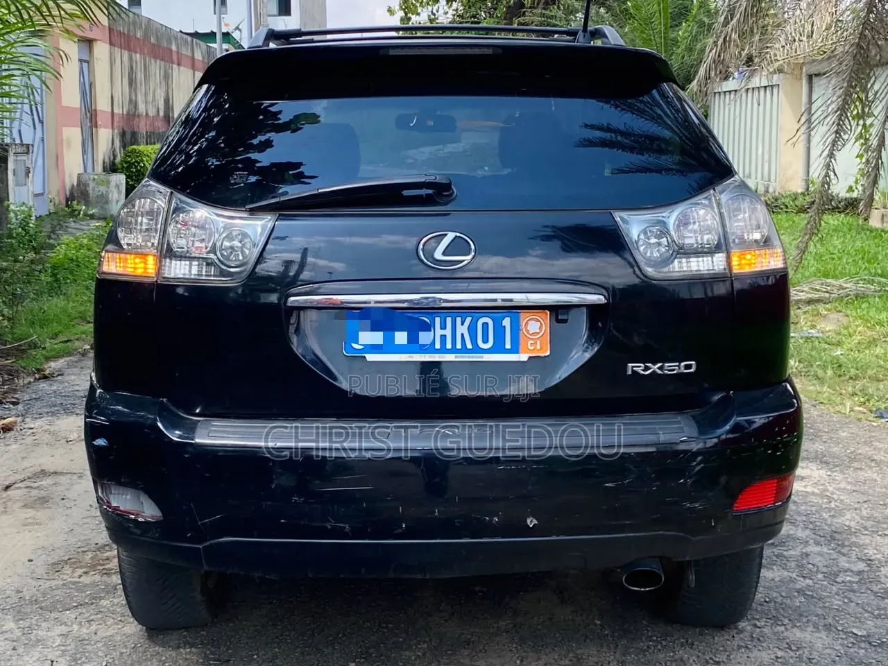 Lexus RX 2008 Noir