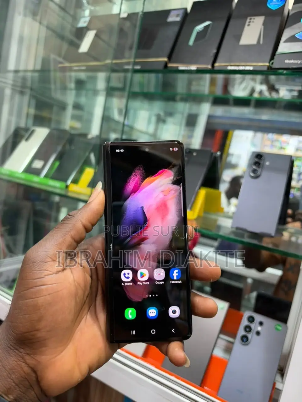 Samsung Galaxy Z Fold3 5G 256 GB Noir