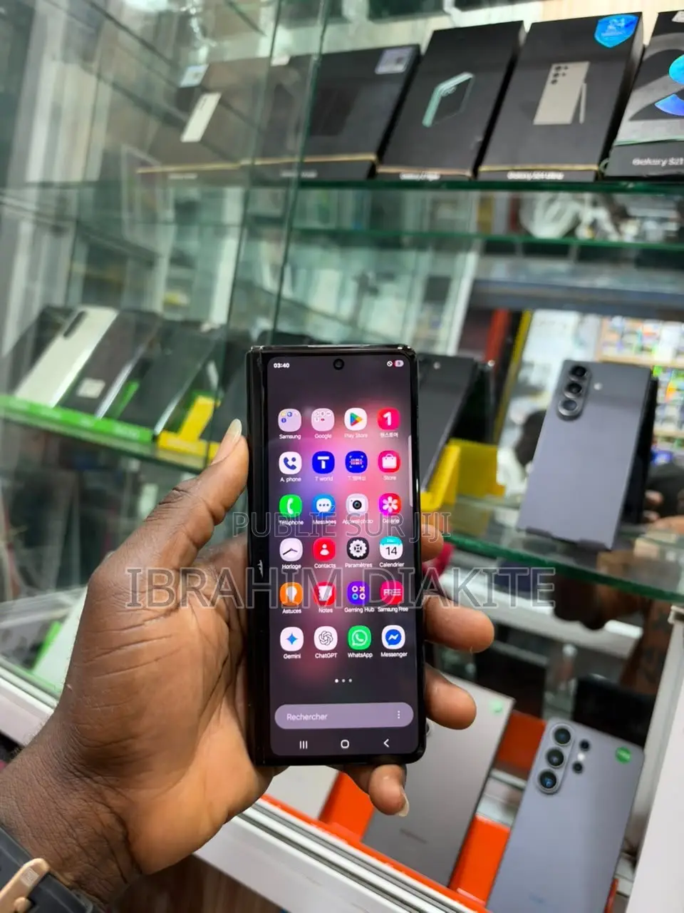 Samsung Galaxy Z Fold3 5G 256 GB Noir