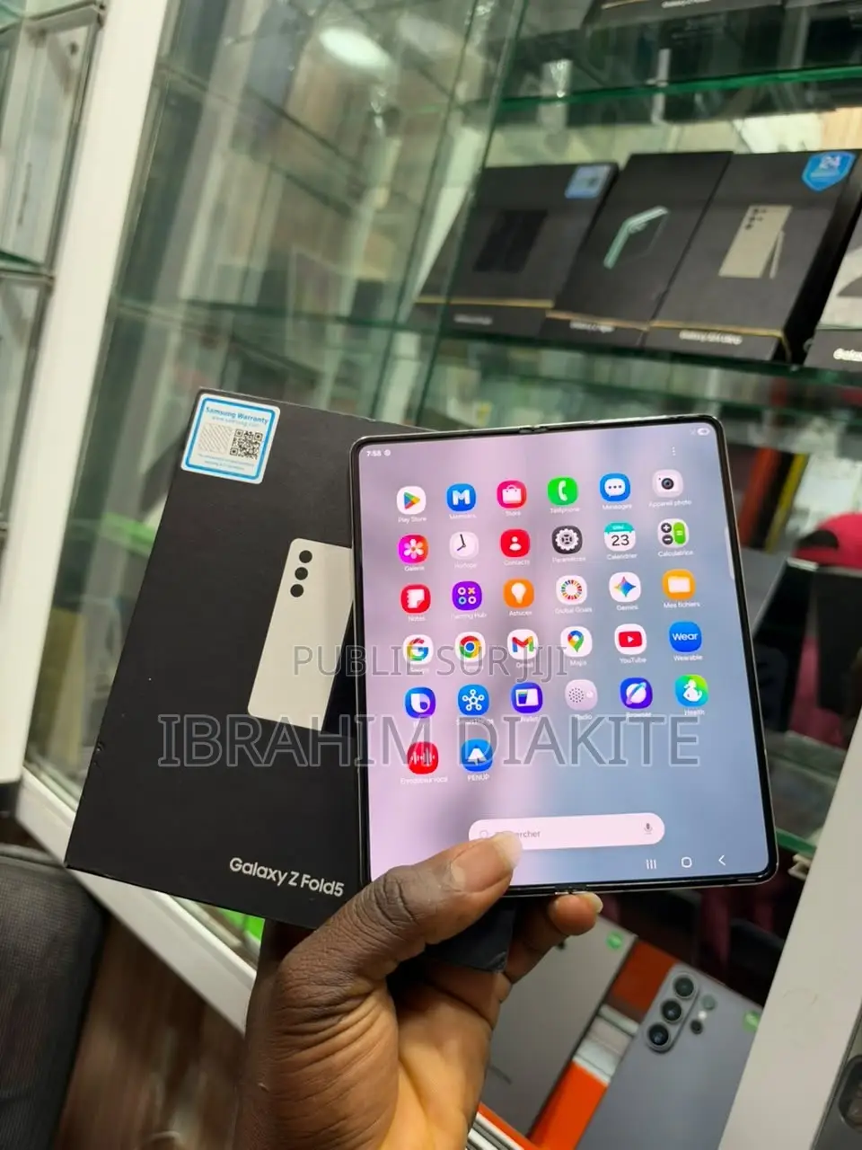 Samsung Galaxy Z Fold 5 256 GB Doré
