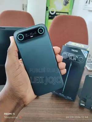 Nouveau Tecno Camon Slim 256 GB Noir