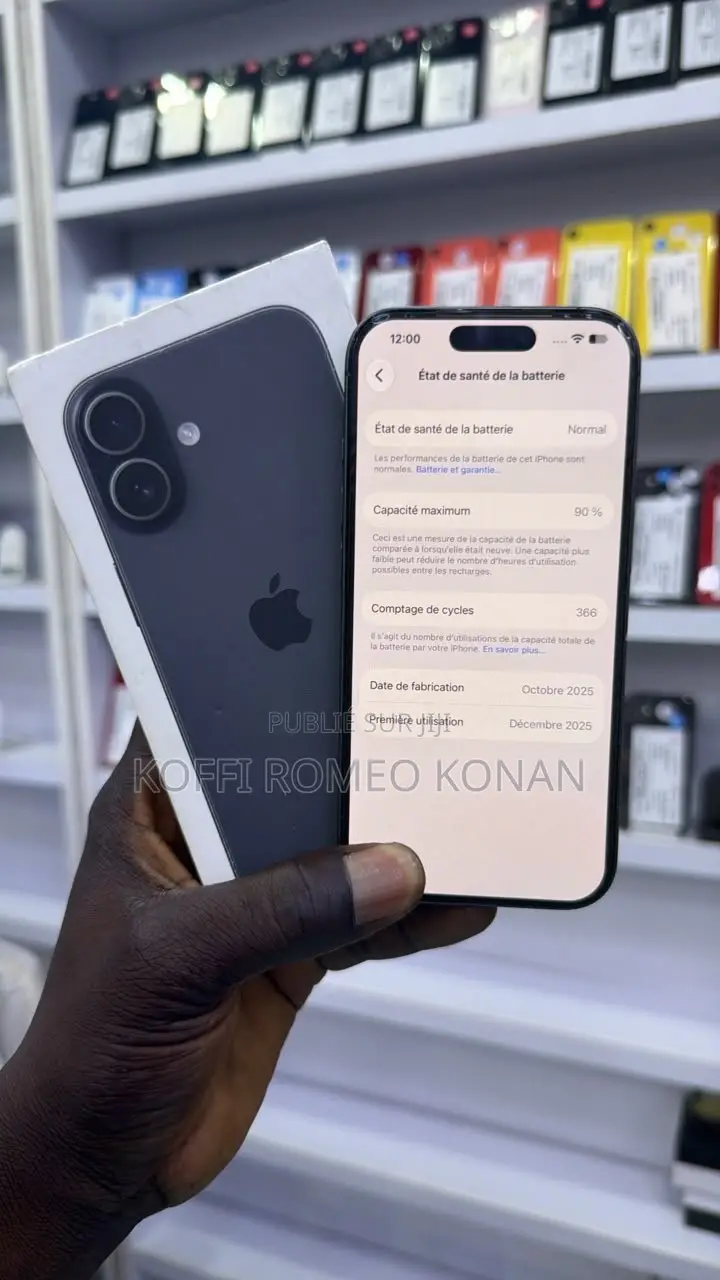 Nouveau Apple iPhone 17 256 GB Noir