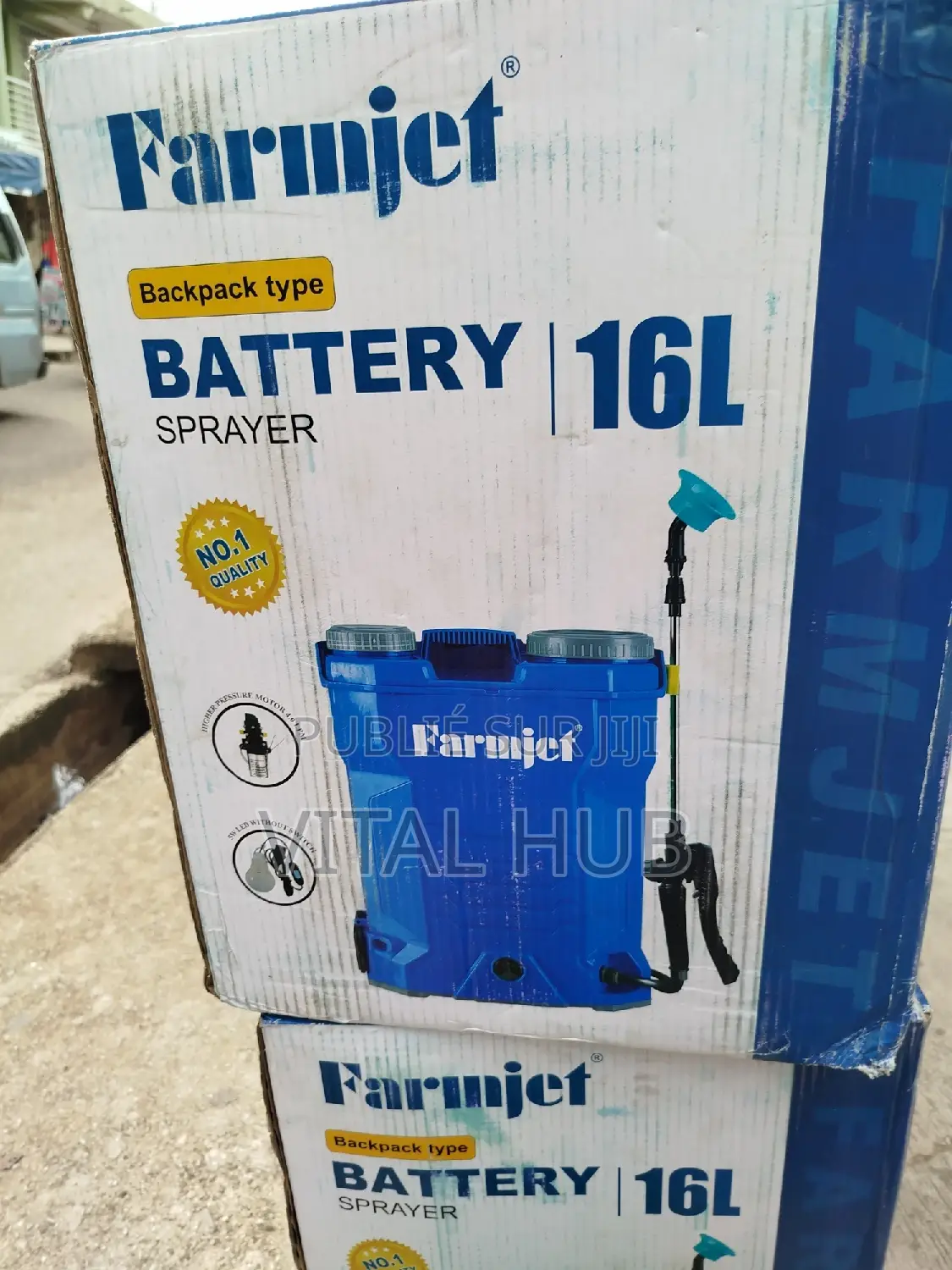 Pulvérisateur Chargeable