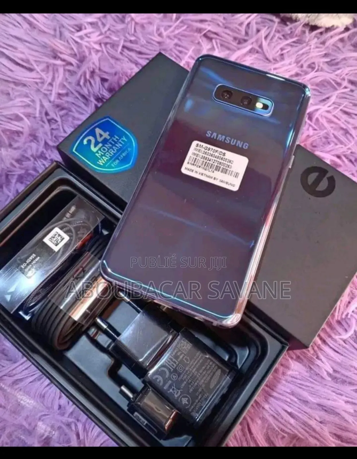New Samsung Galaxy S10e 128 GB Bleu
