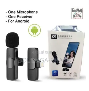 Microphone Sans Fil Pour iPhone Et Android Fonctionnalité