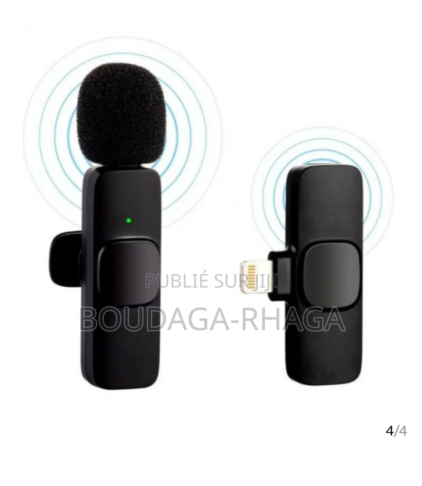 Microphone Sans Fil Pour iPhone Et Android Fonctionnalité