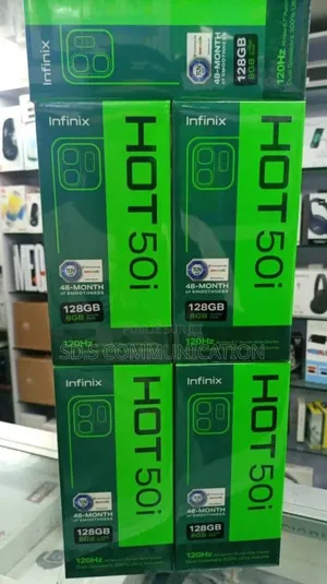 Photo - New Infinix Hot 50i 128 GB Noir