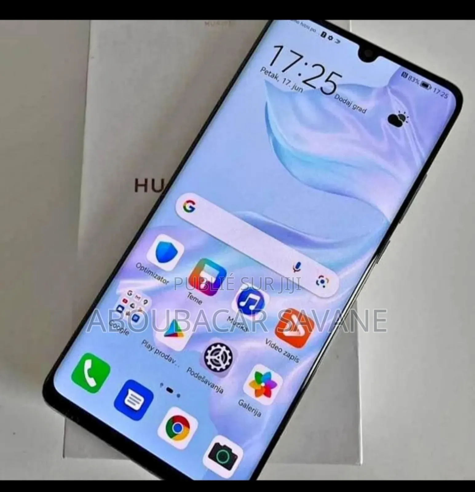 New Huawei P30 Pro 256 GB Bleu