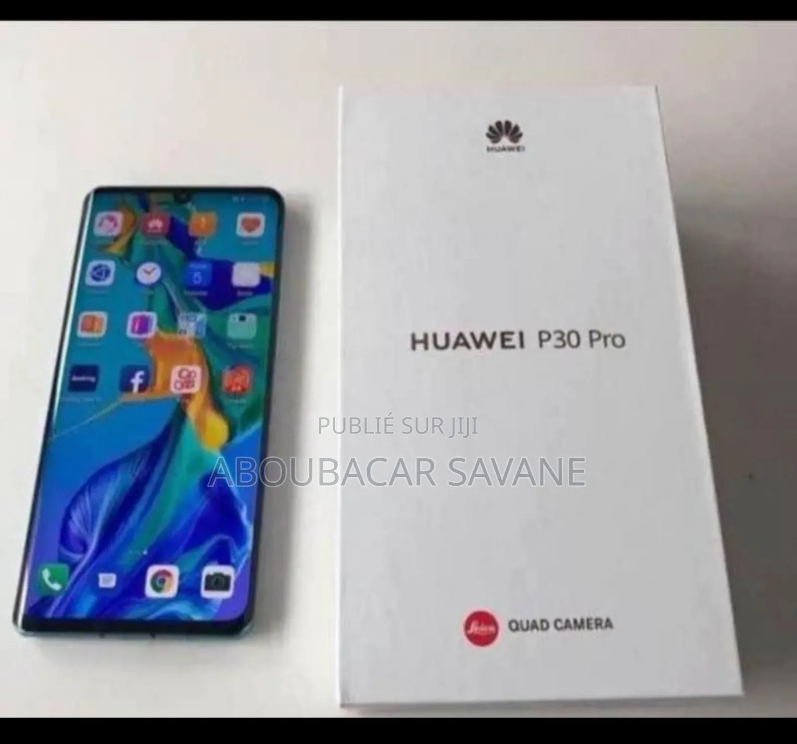 New Huawei P30 Pro 256 GB Bleu