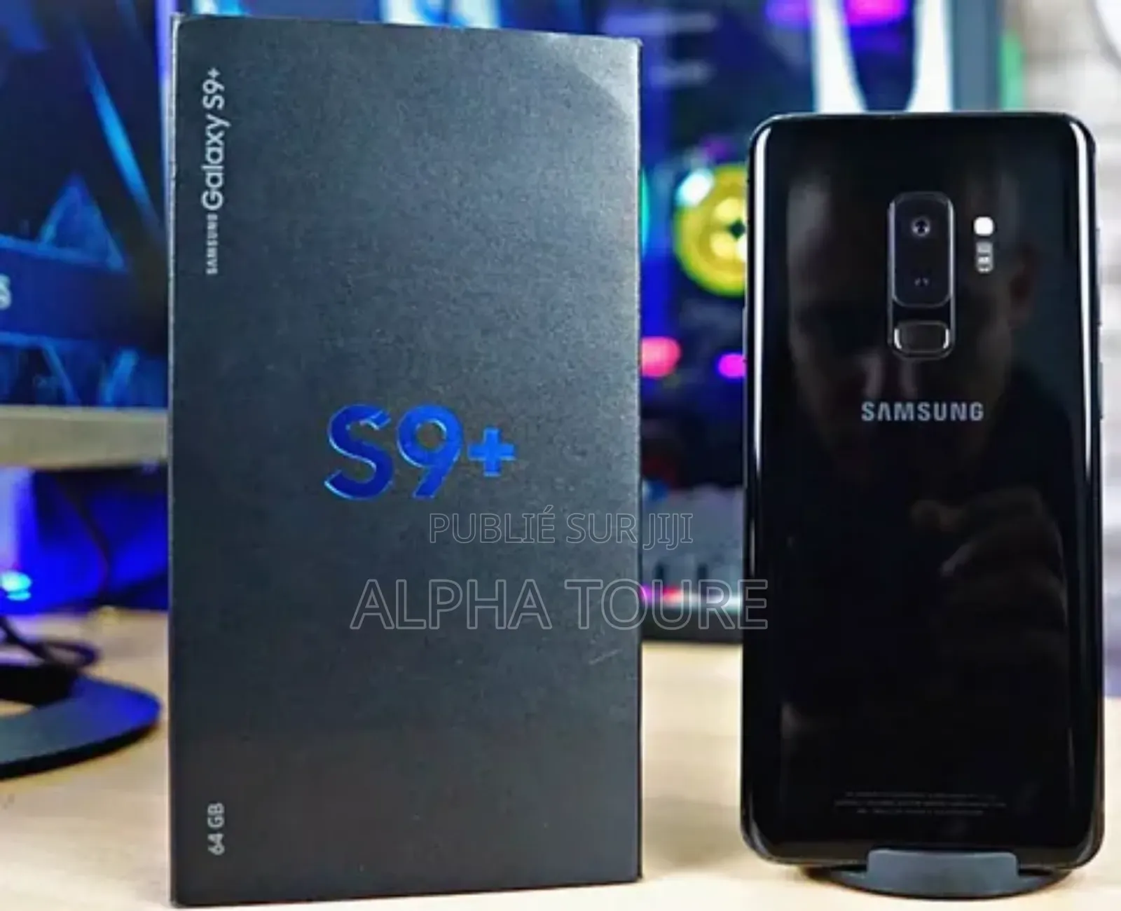 New Samsung Galaxy S9 Plus 128 GB Noir