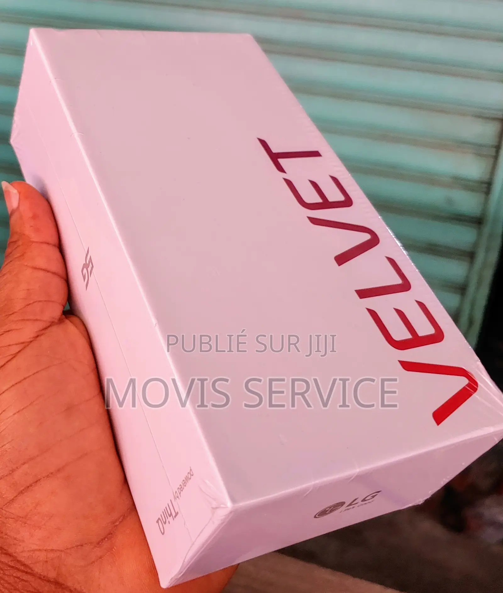 New LG Velvet 5G 128 GB Gris