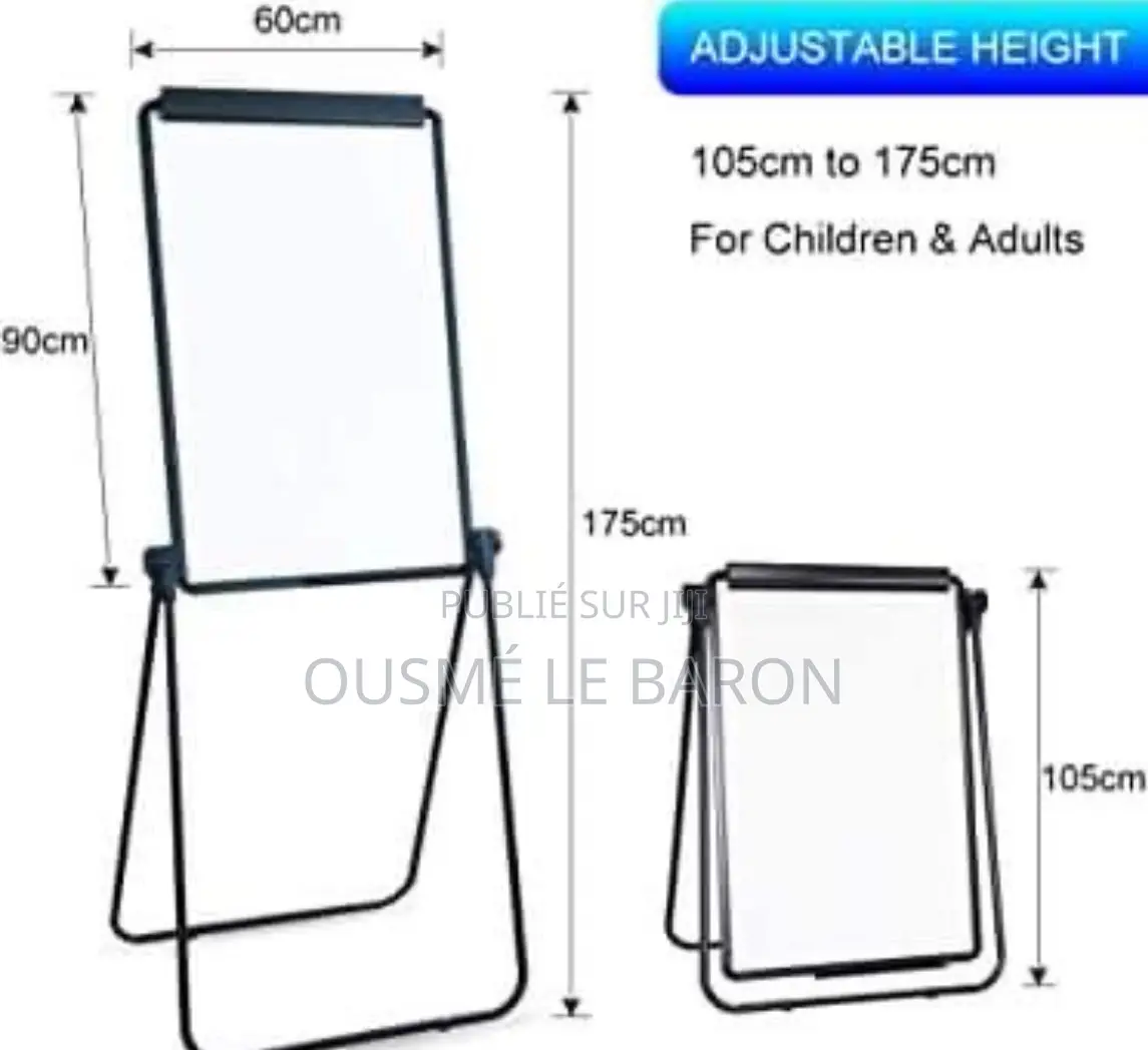 Tableau Magnétique Avec Support 90x60cm