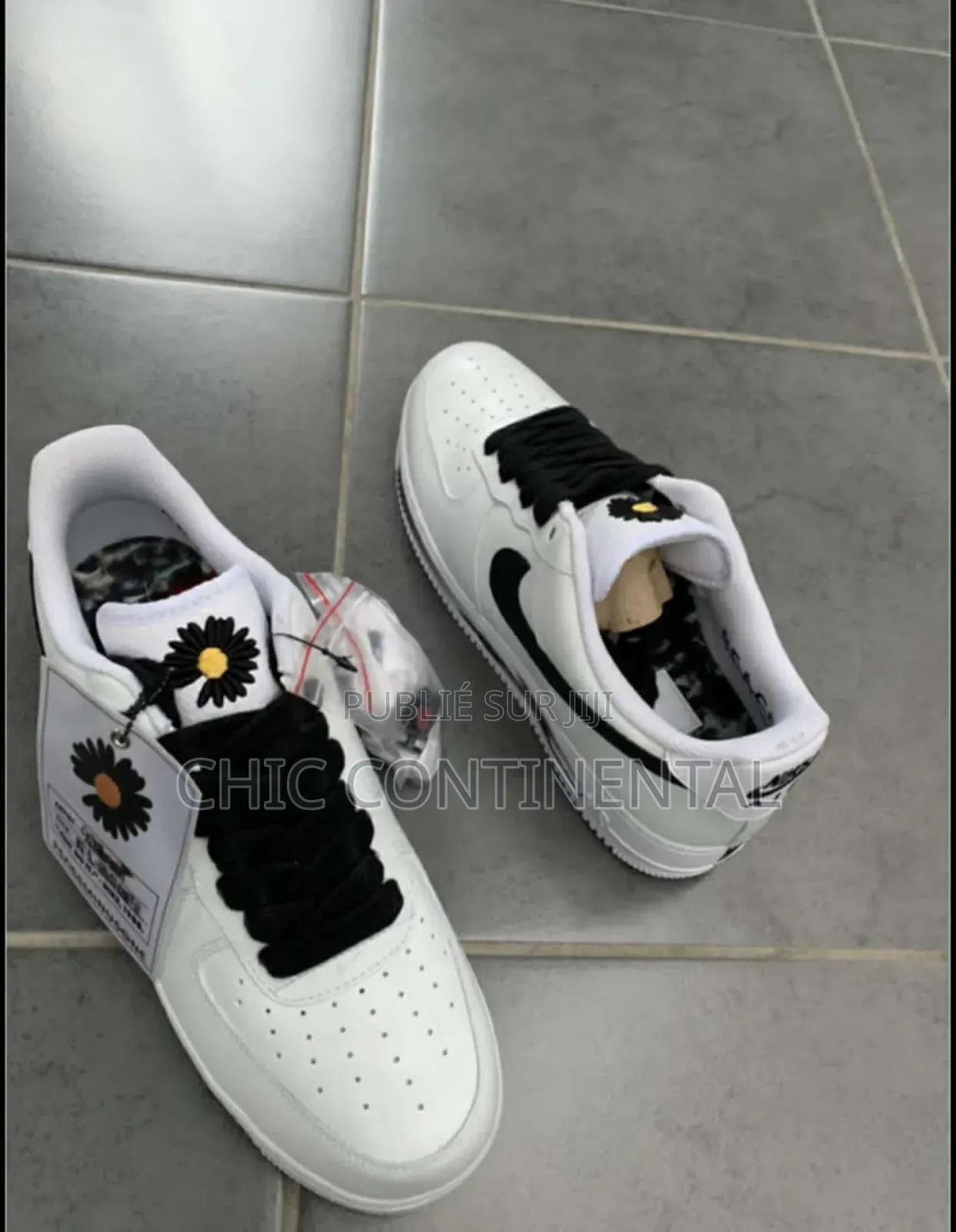 Nike Air Avec Symbole Et Lasset Noir Original