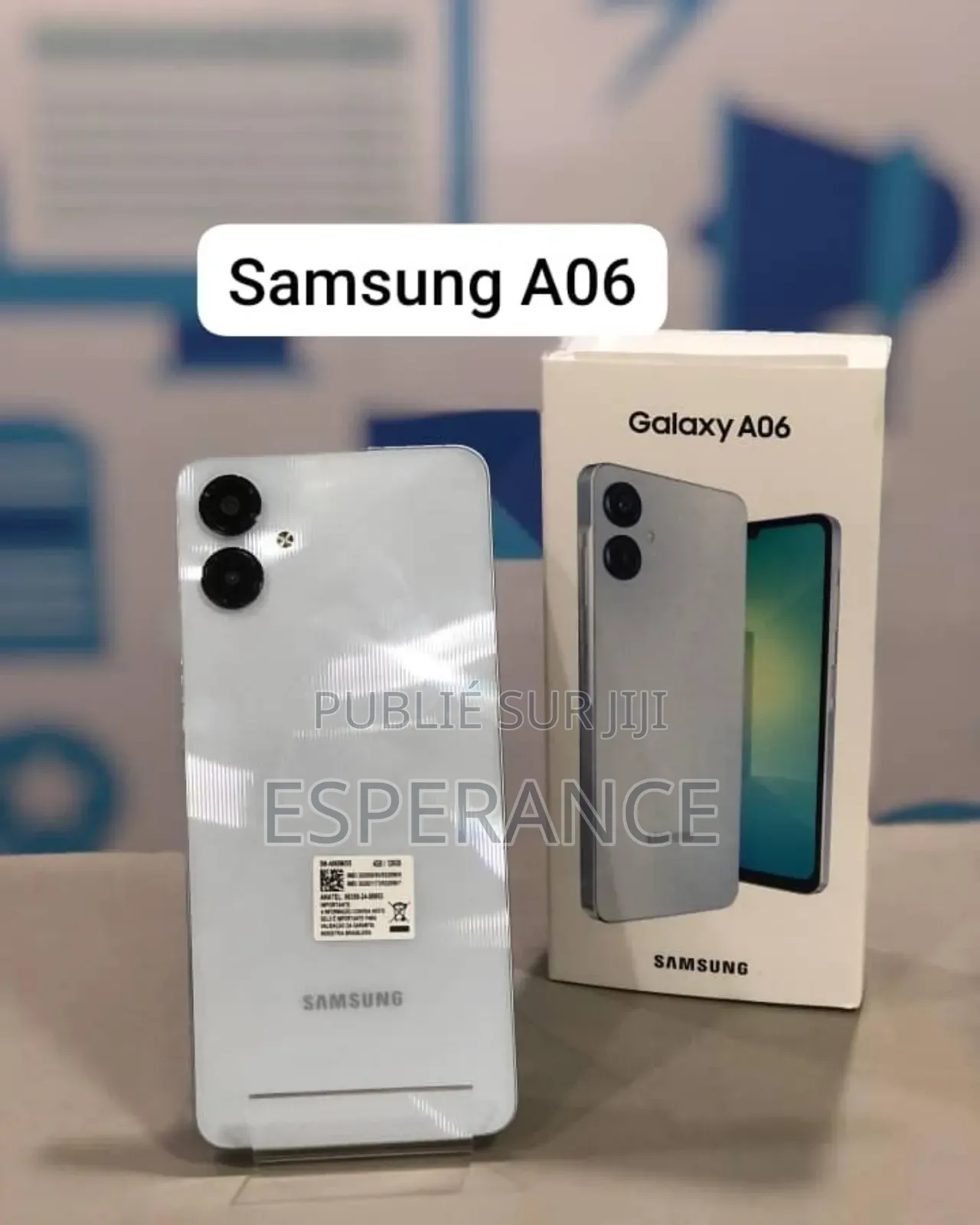 New Samsung Galaxy A06 128 GB Blanc