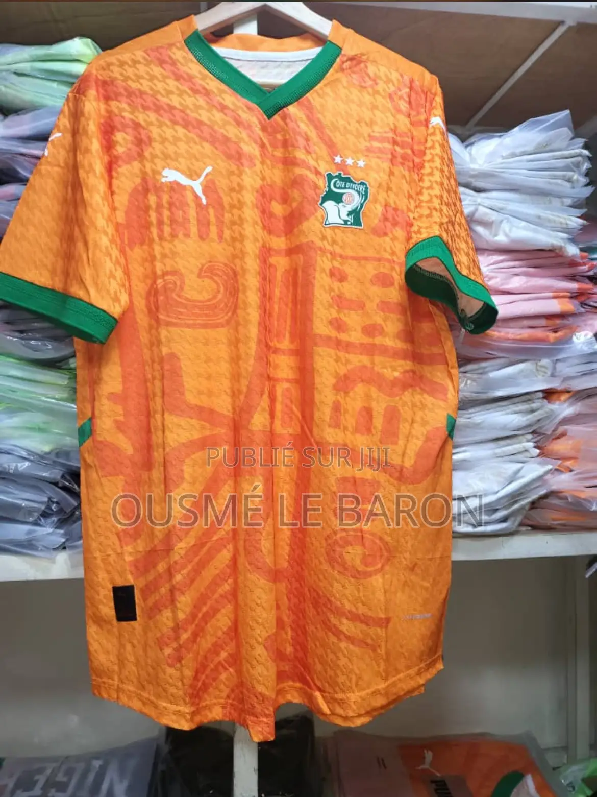 Maillot Côte D’Ivoire Taille Xl Et XXL