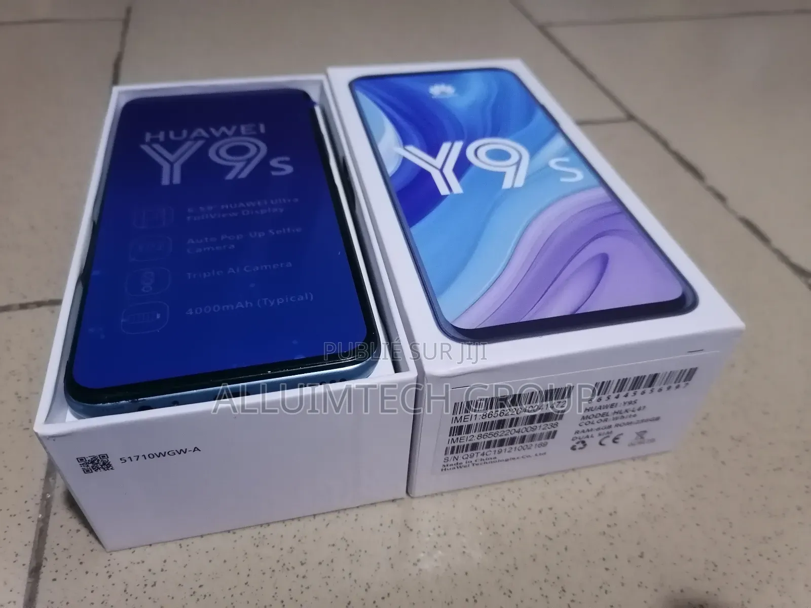 Neuf Huawei Y9s 128 GB Blanc