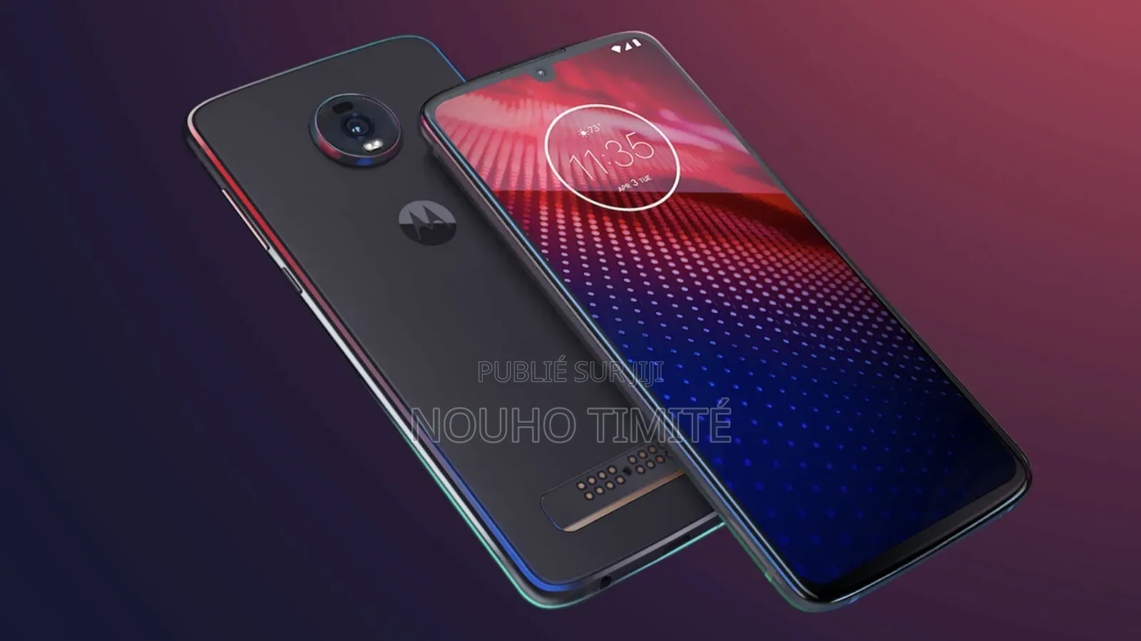 Motorola Moto Z4 128 GB Noir