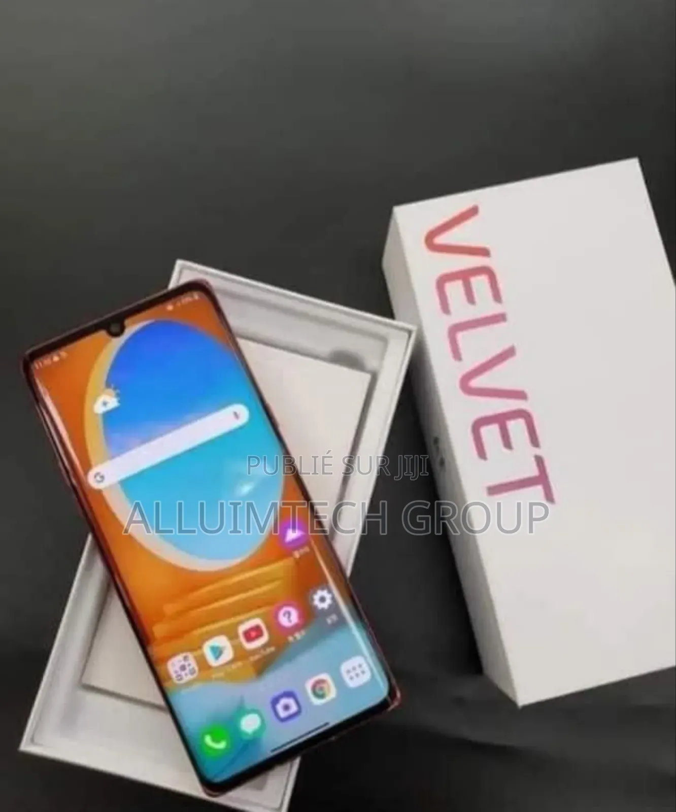 Neuf LG Velvet 5G 128 GB Gris