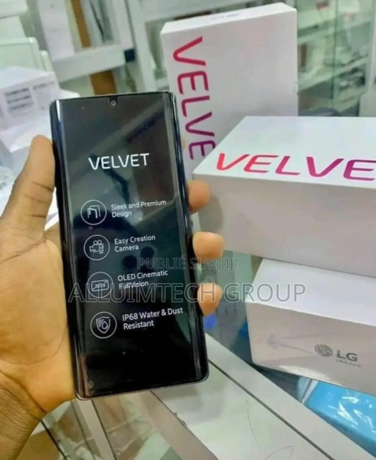 Neuf LG Velvet 5G 128 GB Gris