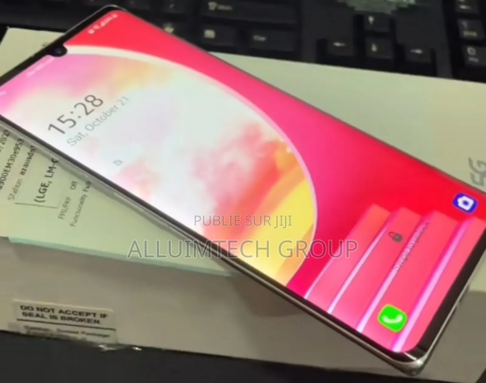 Neuf LG Velvet 5G 128 GB Gris