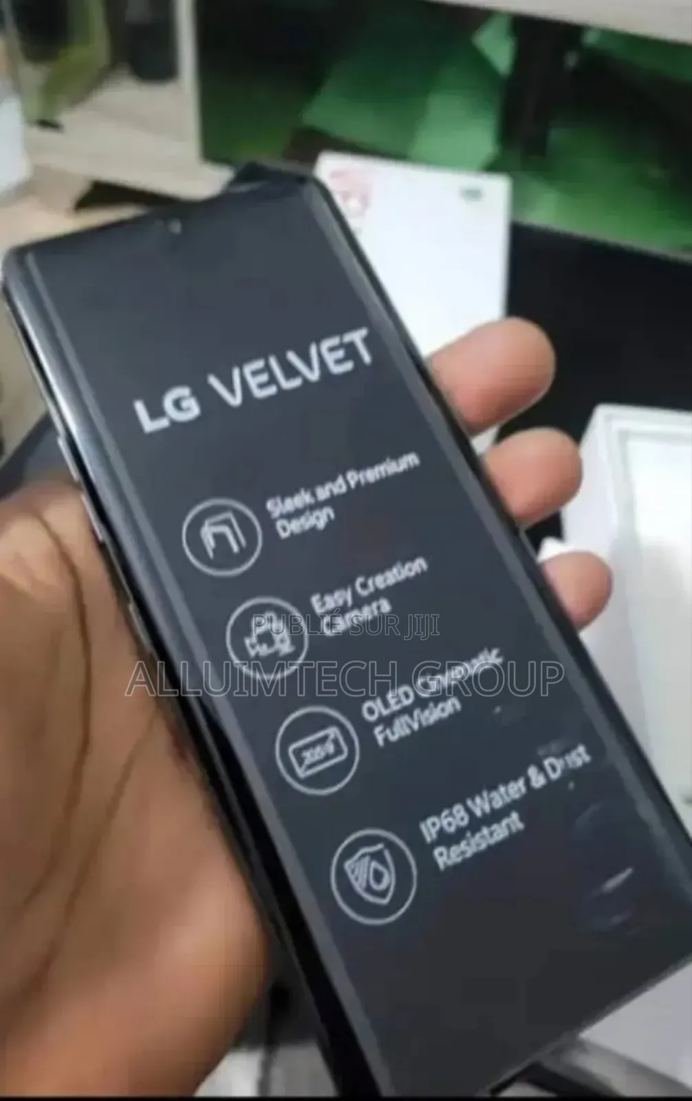 Neuf LG Velvet 5G 128 GB Gris