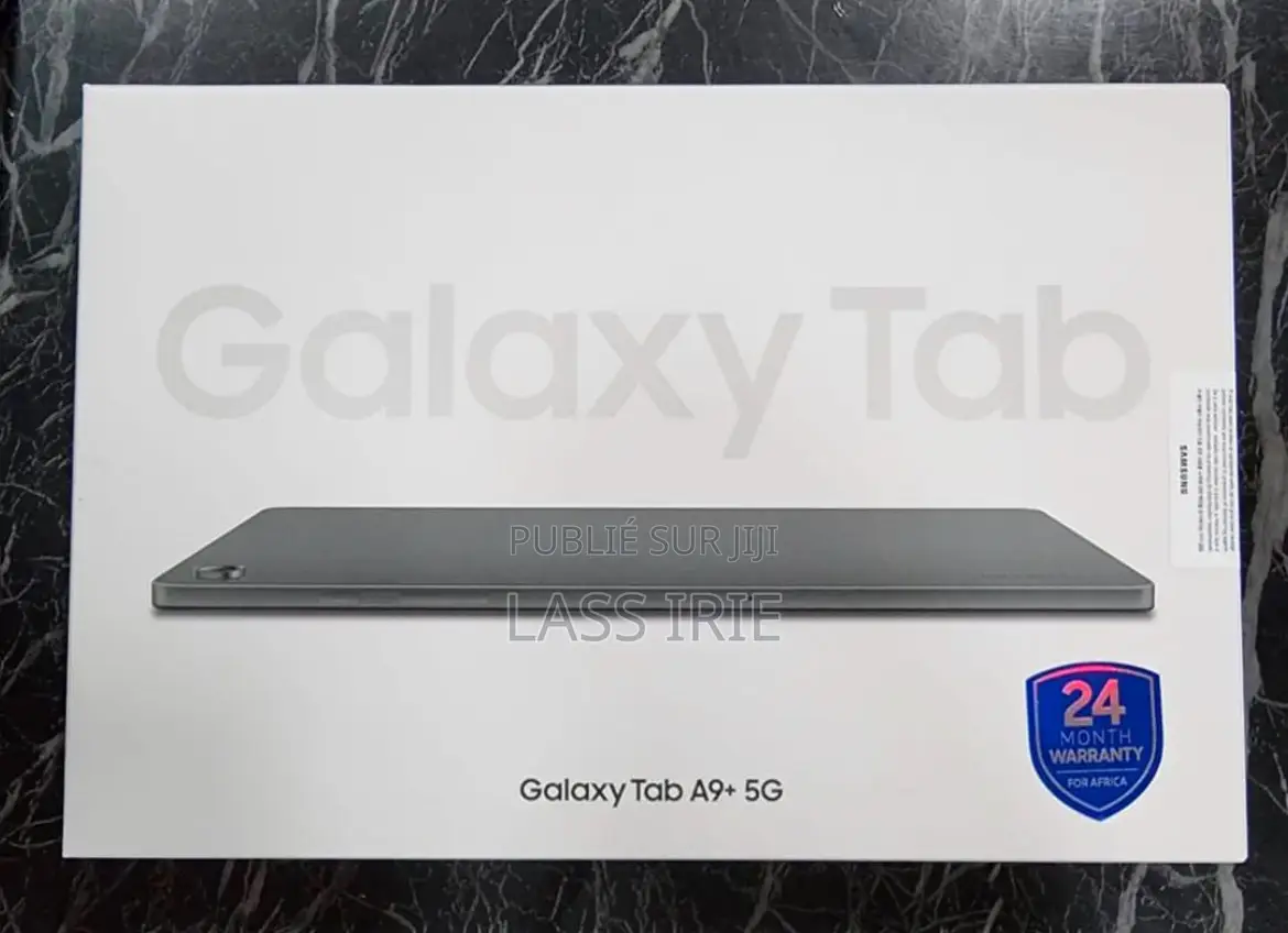 New Samsung Galaxy Tab A9+ 128 GB Noir