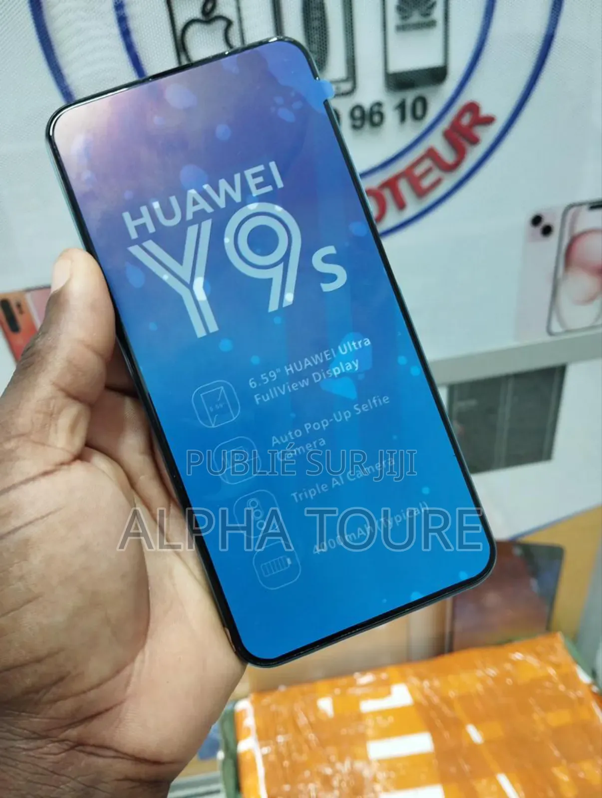 New Huawei Y9s 128 GB Bleu