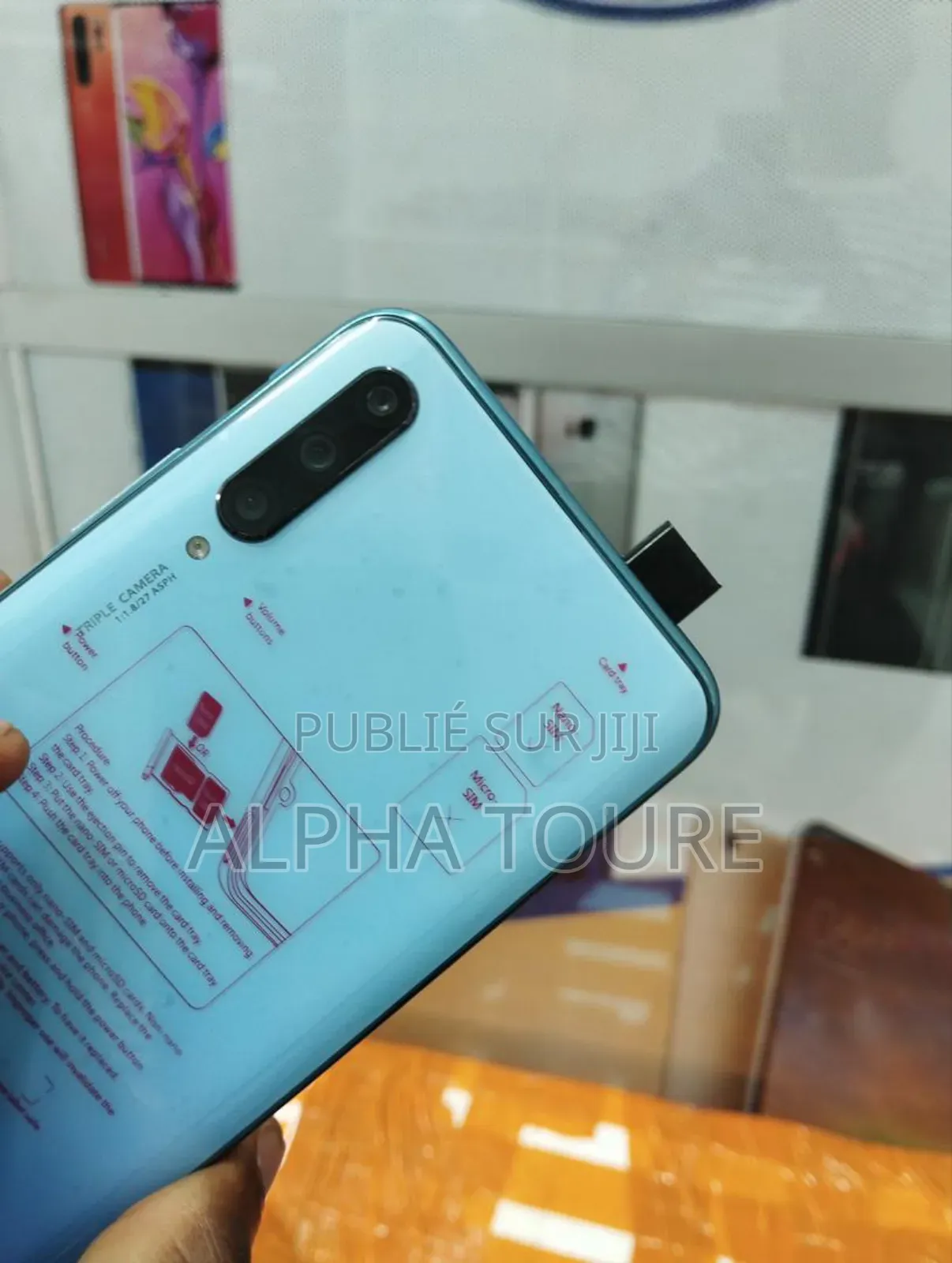 New Huawei Y9s 128 GB Bleu