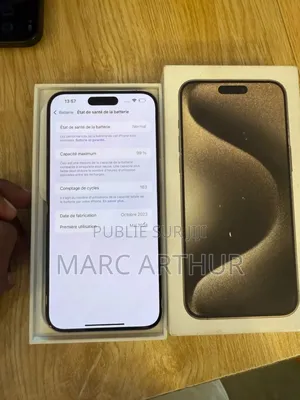 New Apple iPhone 15 Pro Max 256 GB Gris