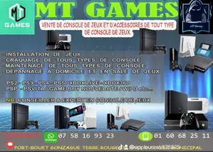 Tout Types De Consoles De Jeux Vidéo