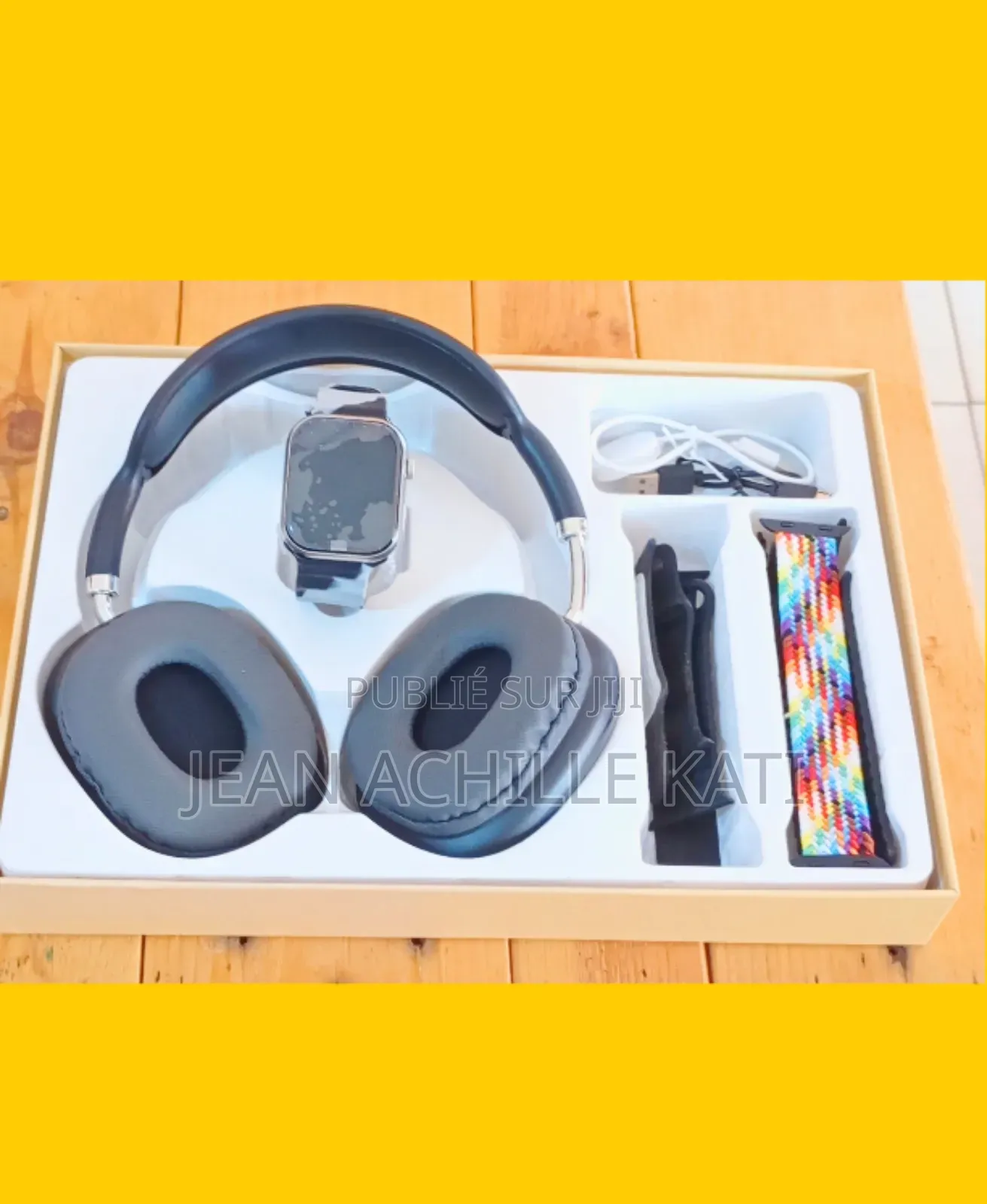 Complet Casque Montre Intelligente