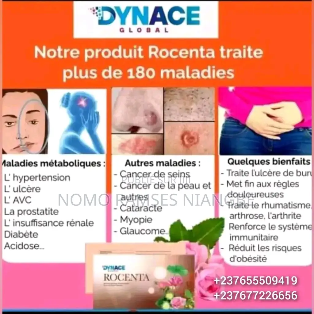 ROCENTA Est Un Produit Qui Soigne Toutes Types De Maladies