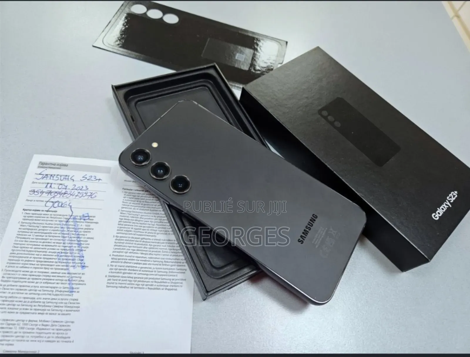 New Samsung Galaxy S23+ 256 GB Black