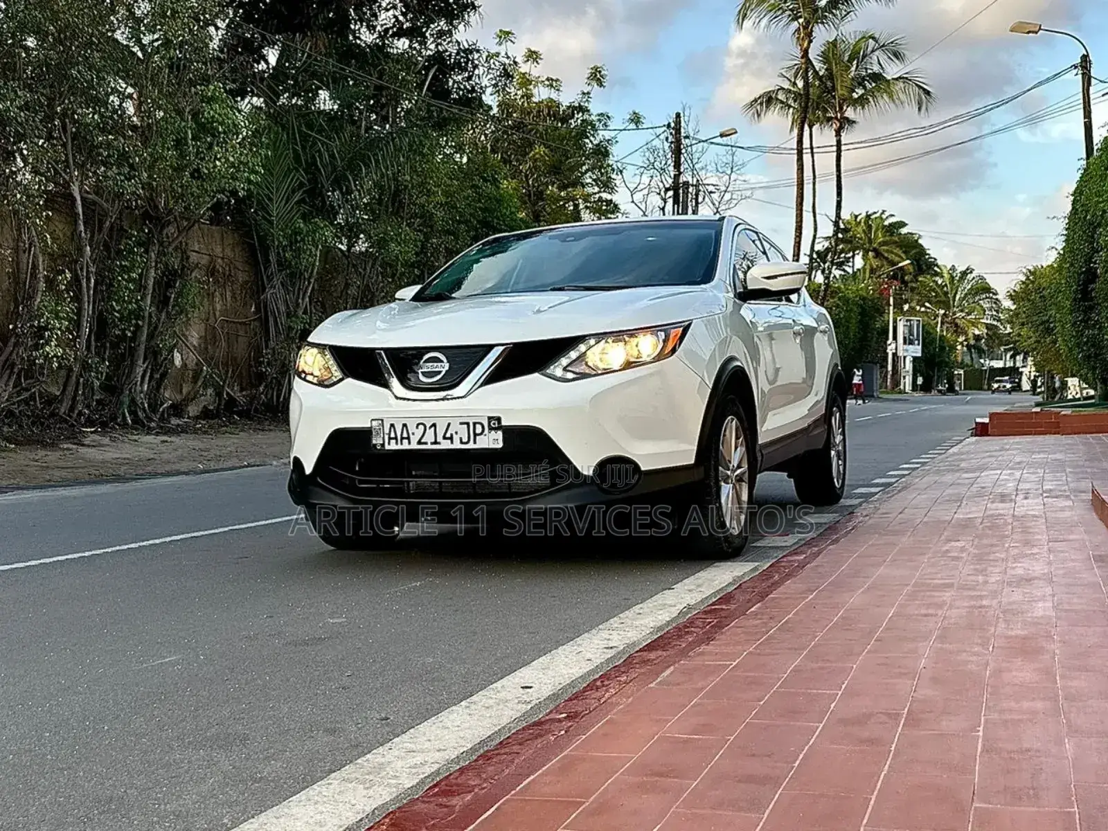 Nissan Rogue Sport 2.0 AWD 2020 Blanc cassé