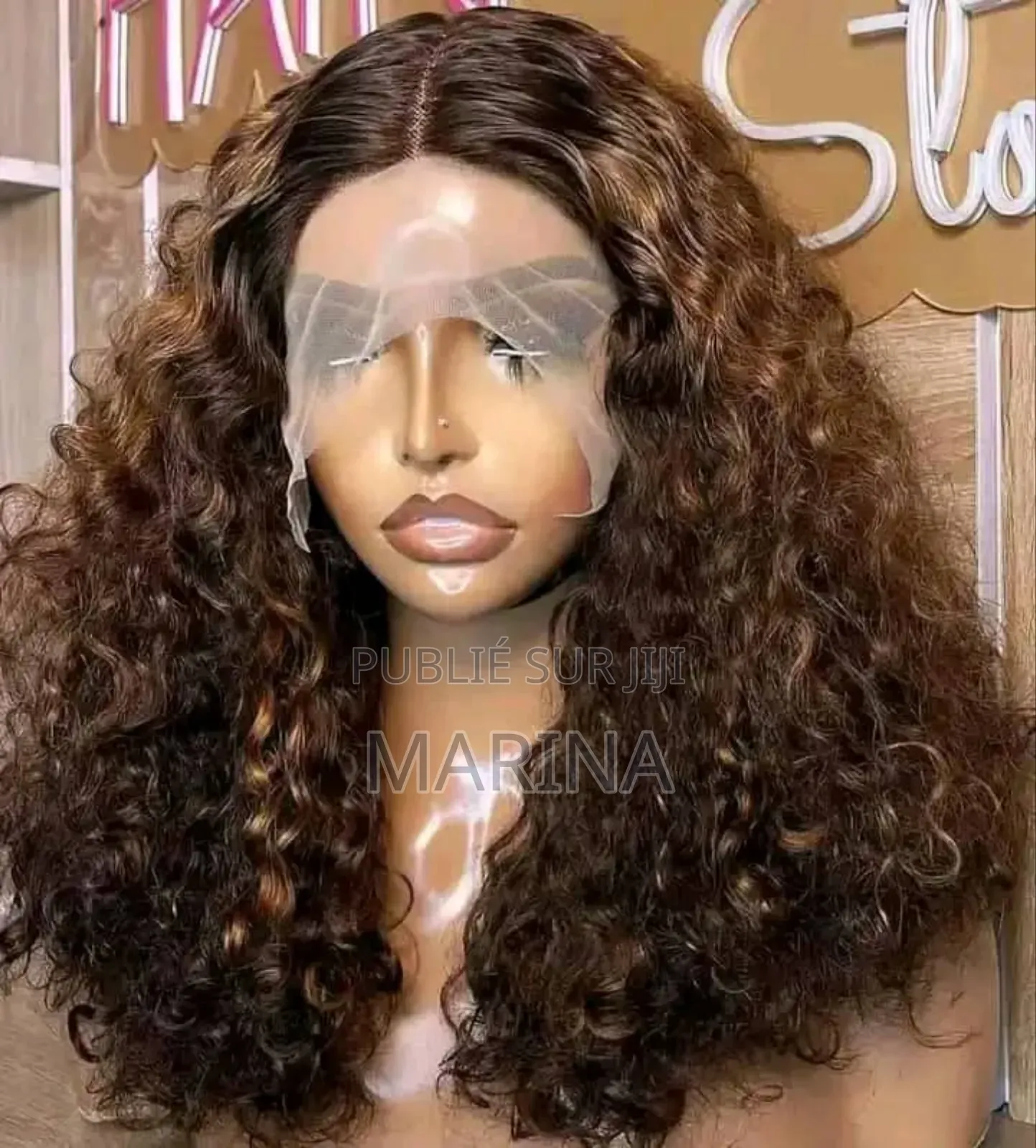 Perruques Ondulée Blende Hair