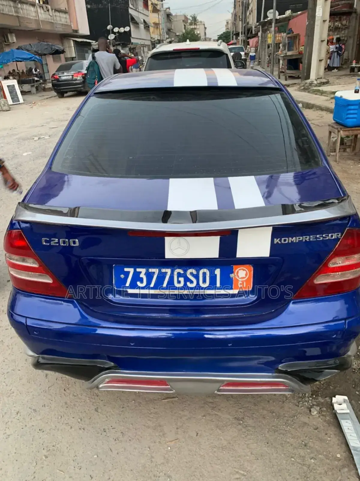 Mercedes-Benz C200 2005 Bleu