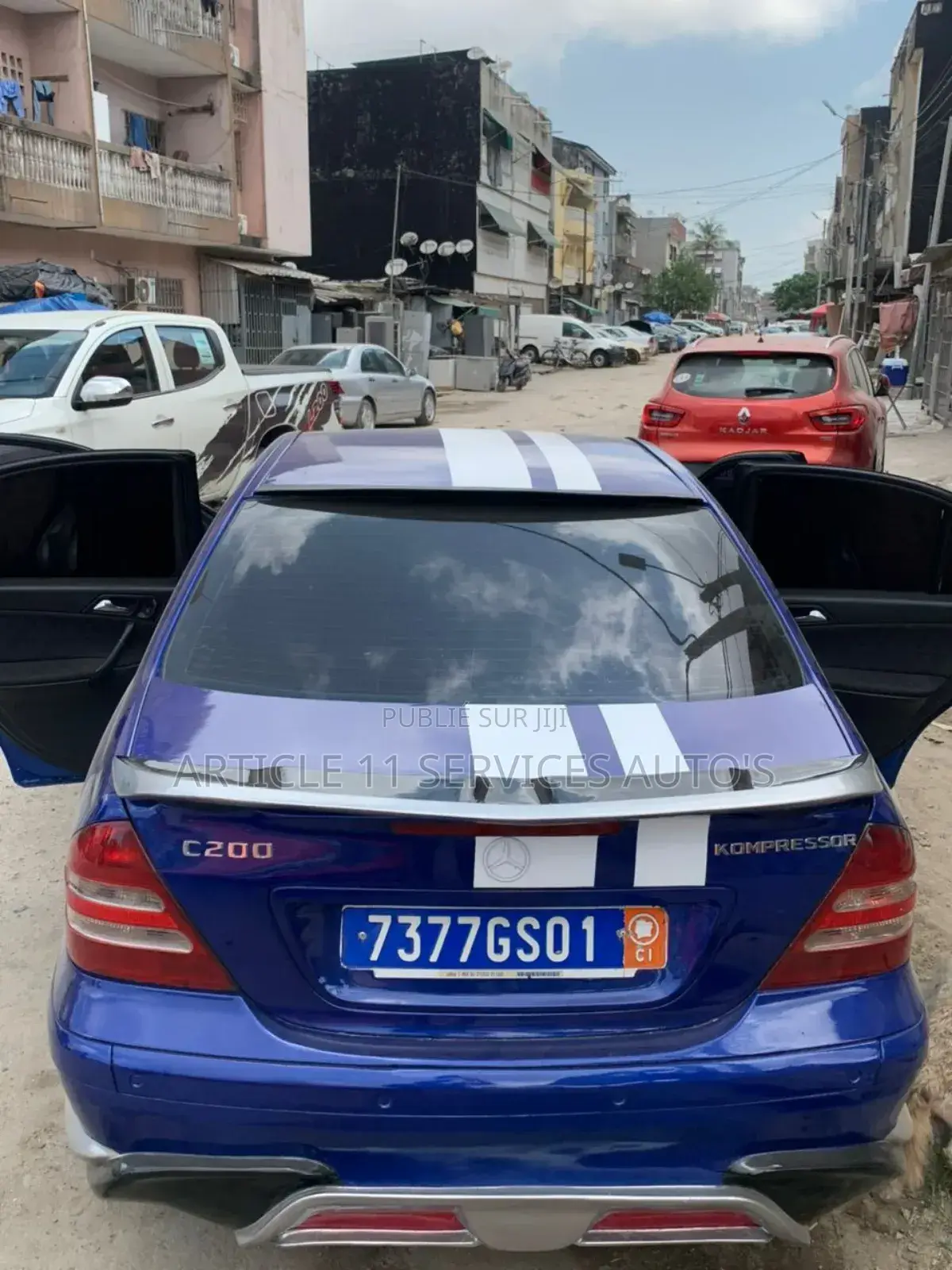 Mercedes-Benz C200 2005 Bleu