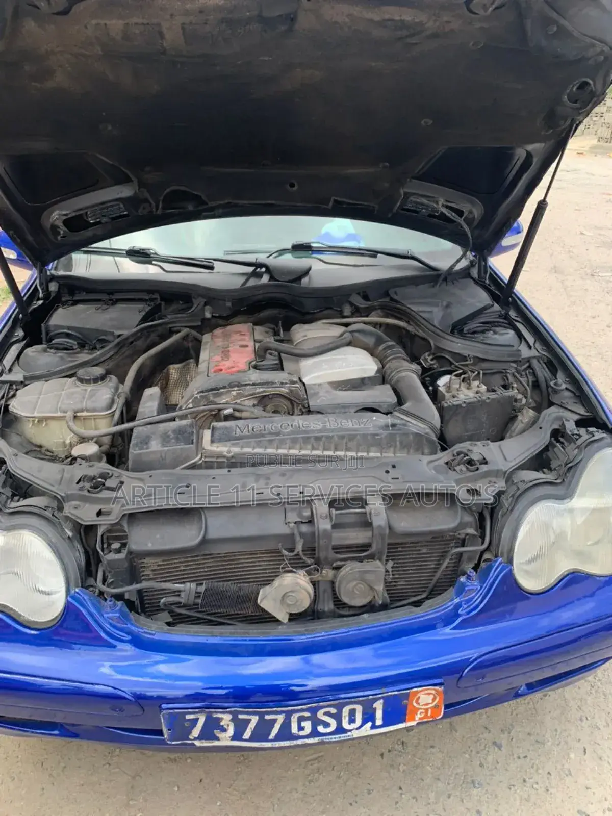 Mercedes-Benz C200 2005 Bleu