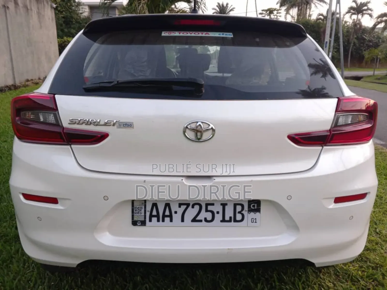 New Toyota Starlet 2023 Blanc