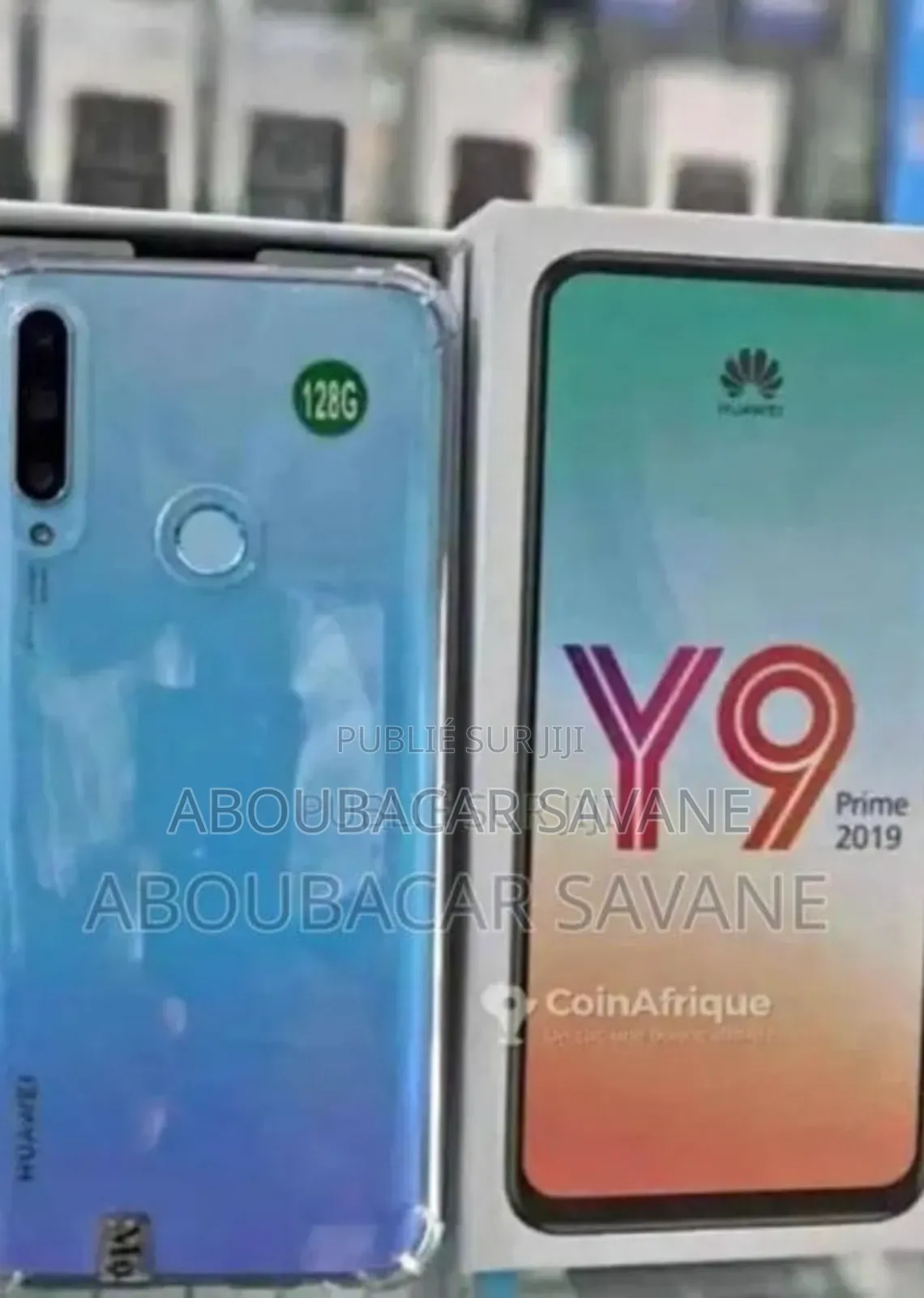 New Huawei Y9 Prime 2019 128 GB Noir