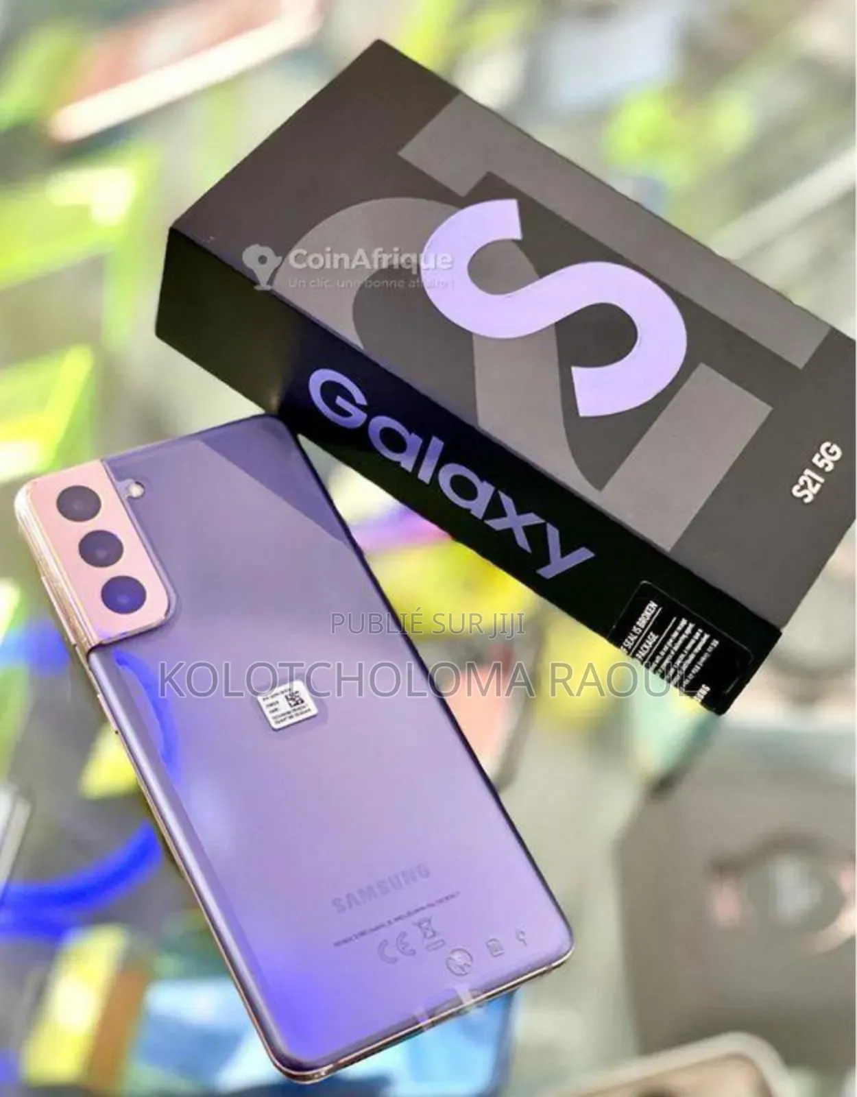 Neuf Samsung Galaxy S21 5G 128 GB Noir