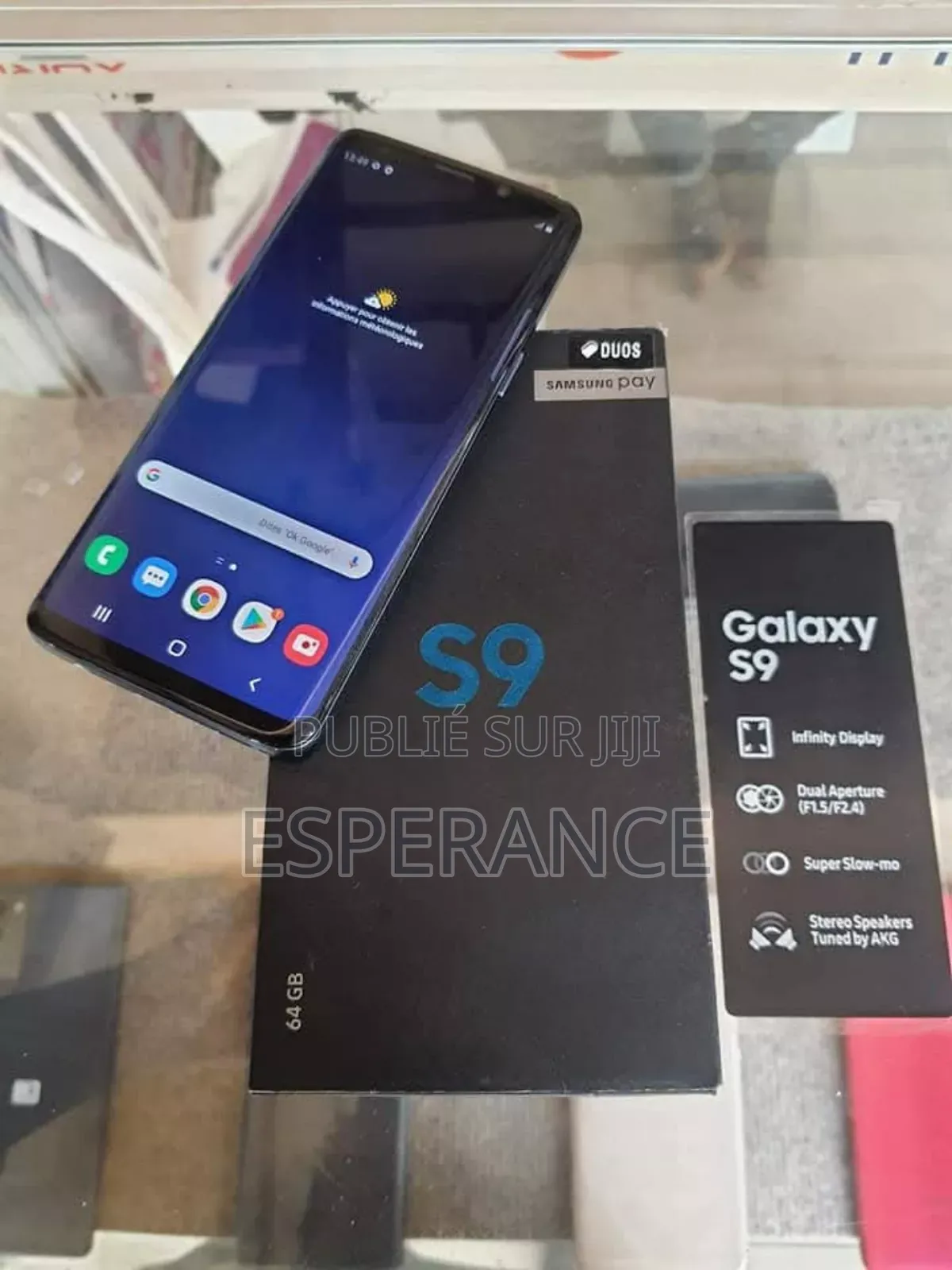 Samsung Galaxy S9 128 GB Noir