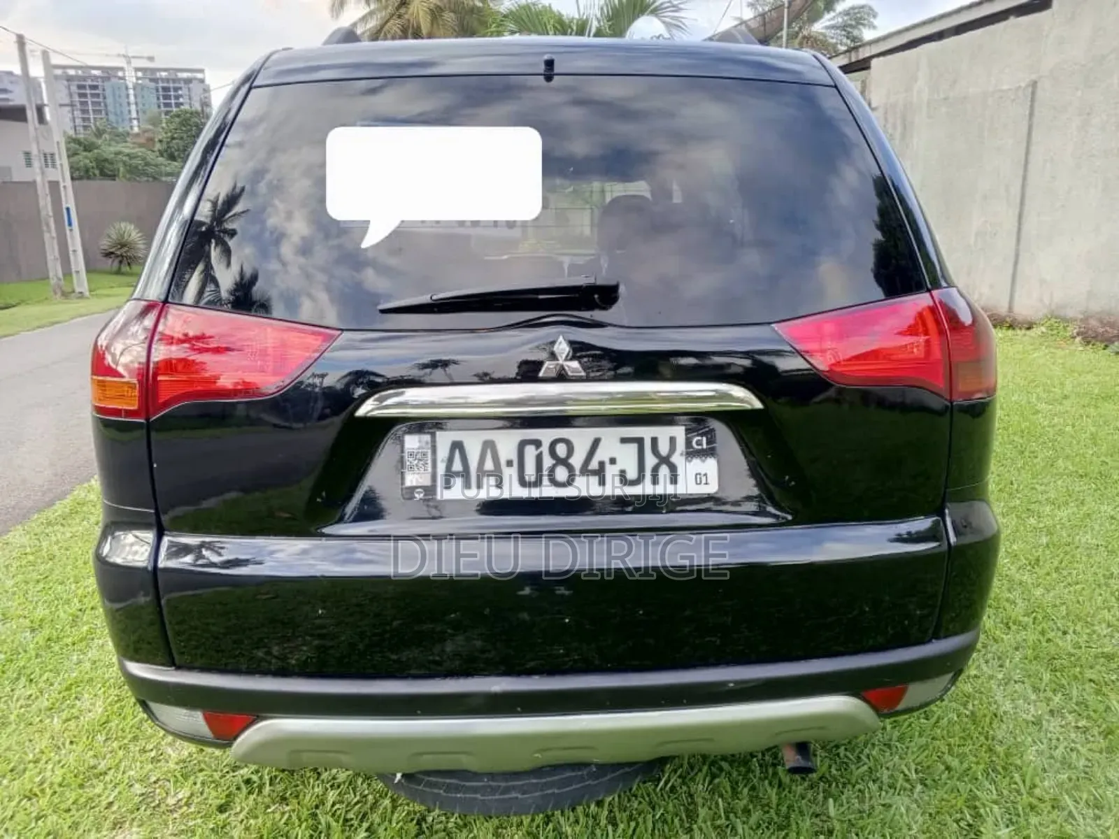 Mitsubishi Pajero Sport 2012 Noir