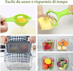 Coupe-Légumes 22 en 1 Avec Récipient Hachoir À Légumes