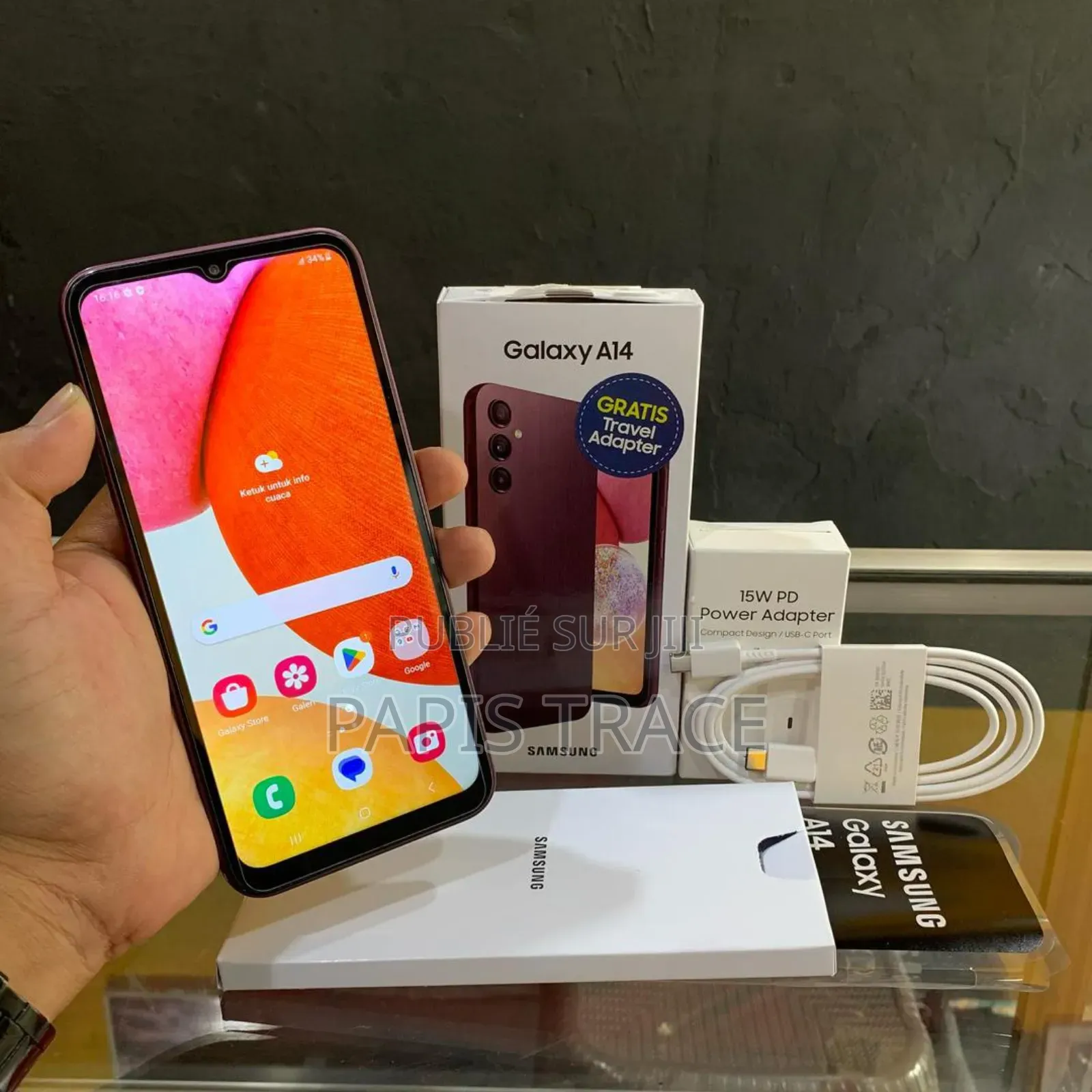 New Samsung Galaxy A14 128 GB Bleu