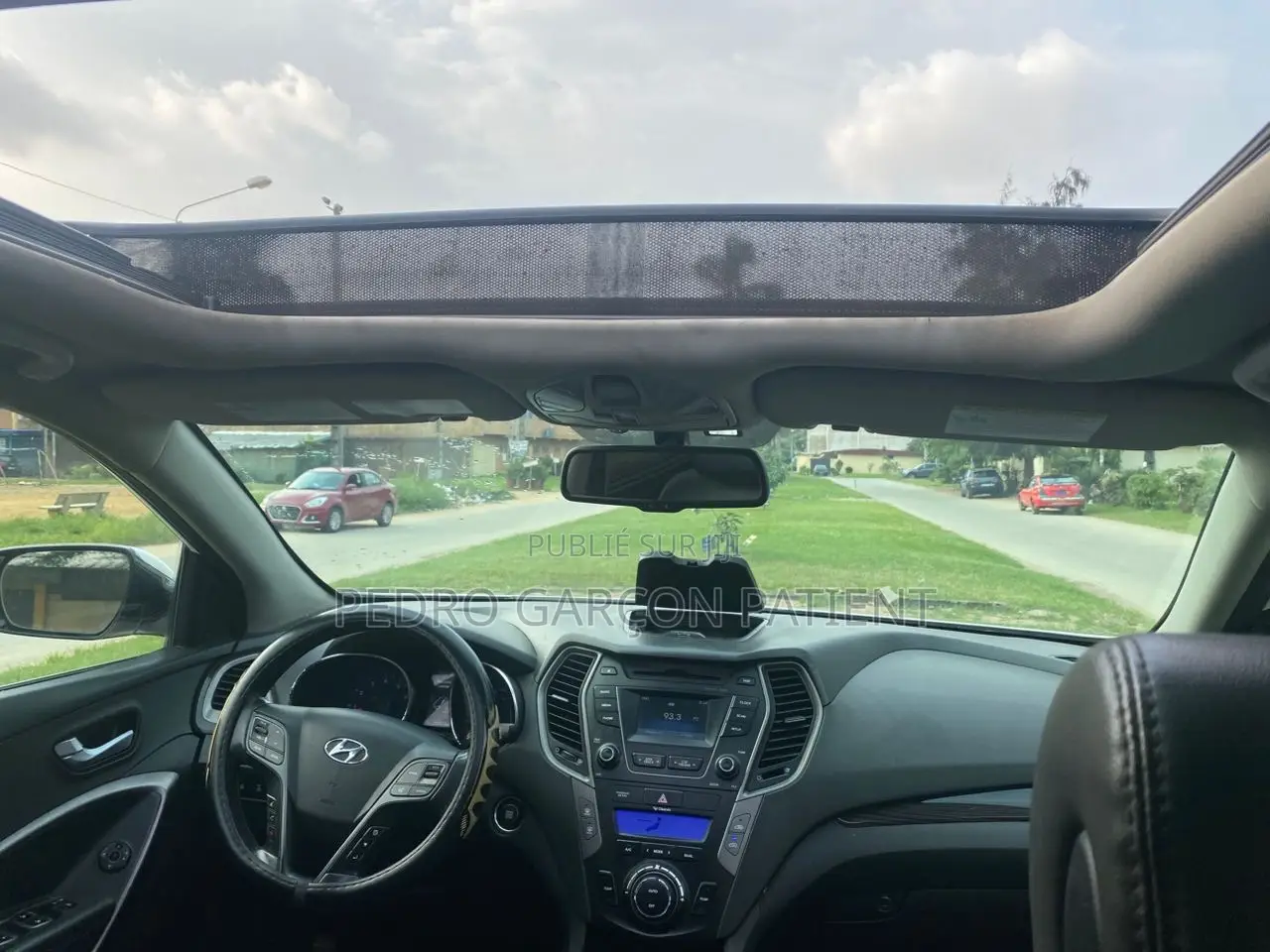 Hyundai Santa Fe 2017 Blanc