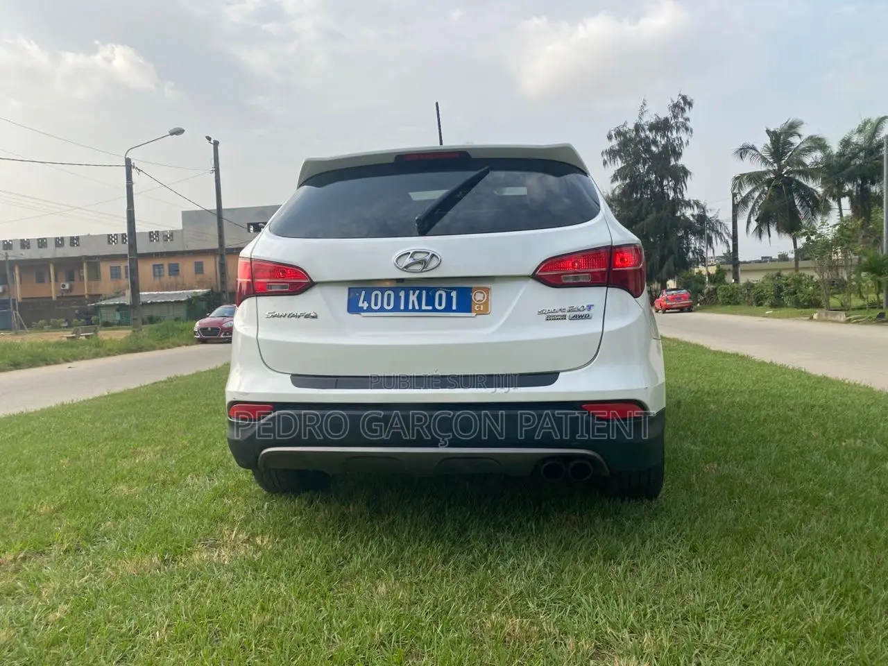 Hyundai Santa Fe 2017 Blanc