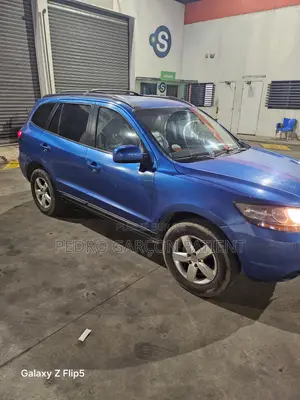 Hyundai Santa Fe 2008 Bleu