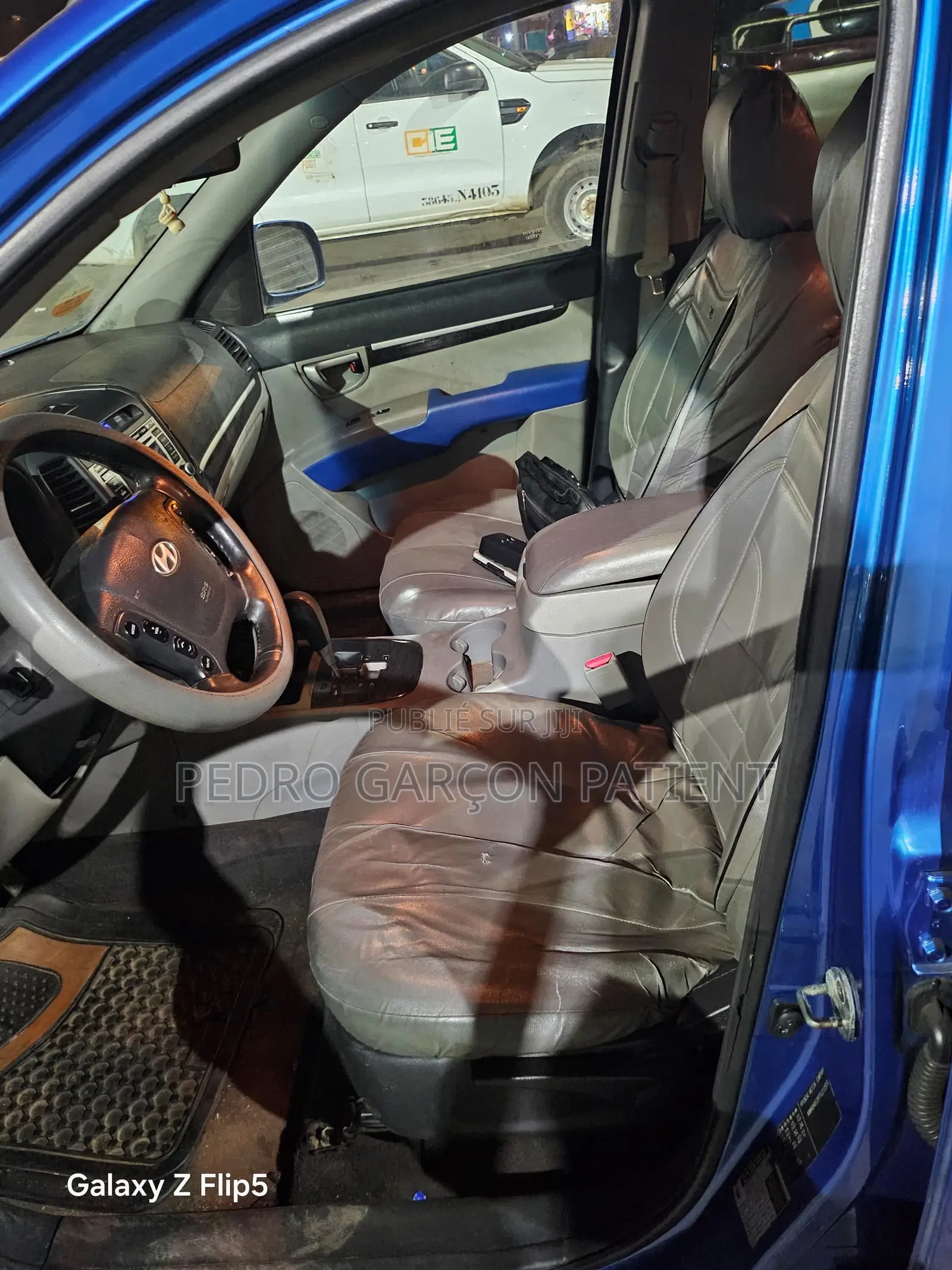 Hyundai Santa Fe 2008 Bleu