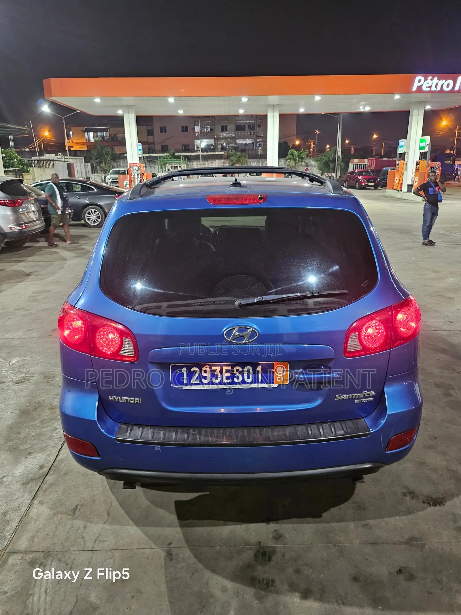 Hyundai Santa Fe 2008 Bleu